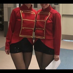 Red “ringleader” costume top